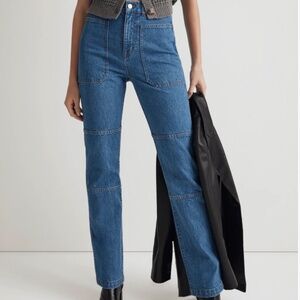 Madewell The '90s Straight Utility Jean
